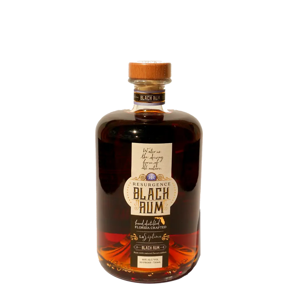 Resurgence Black Rum | Fish Hawk Spirits