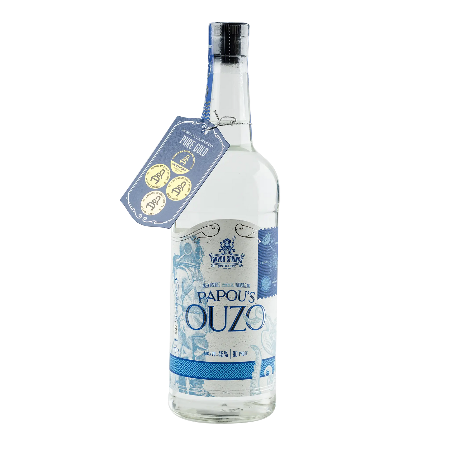 Papou's®️ Ouzo | Tarpon Springs Distillery